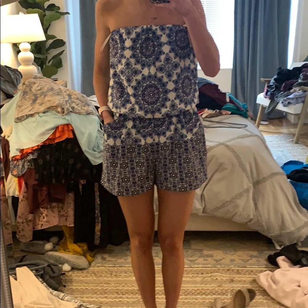 Pocketed romper